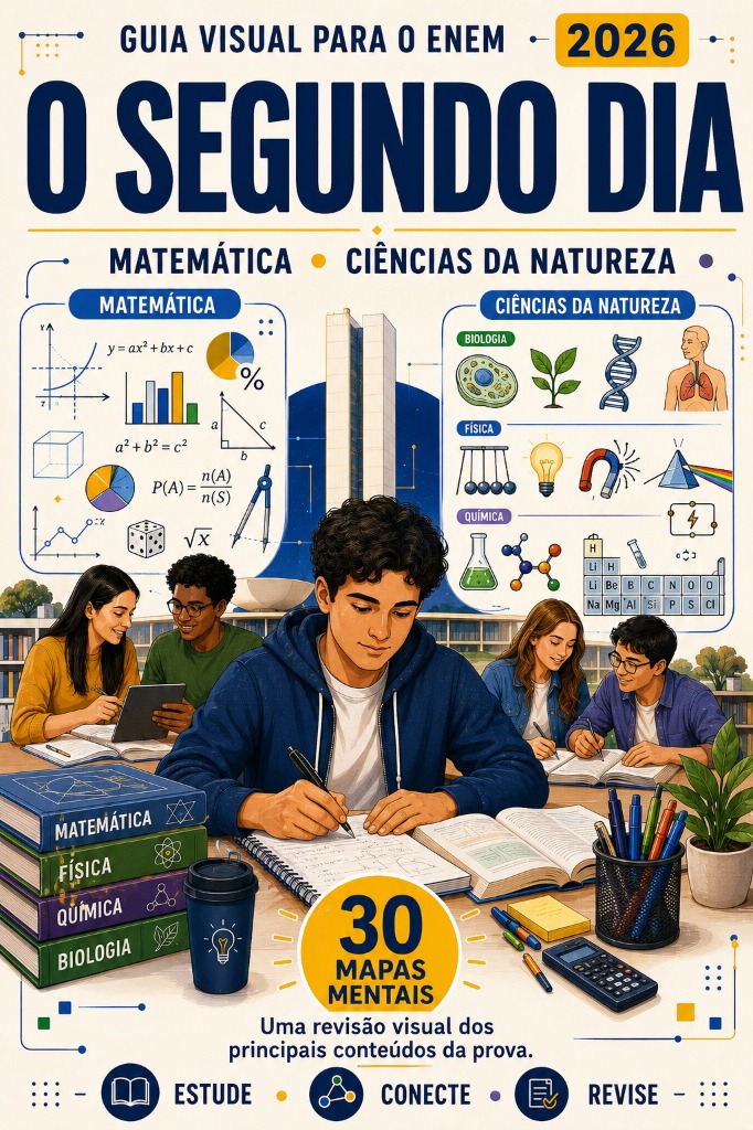 Capa O Segundo Dia - Guia Visual ENEM 2026